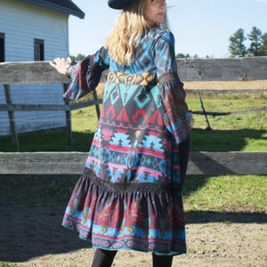 Tasha Polizzi Women's Black Ruby Duster